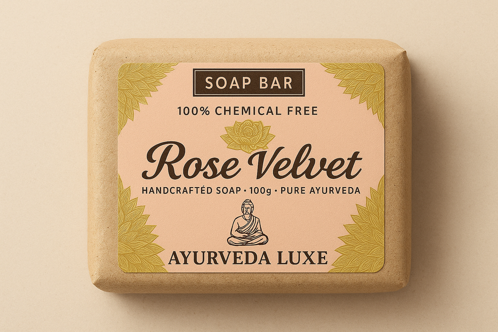 Rose Velvet - Handcrafted Ayurvedic Luxury Soap