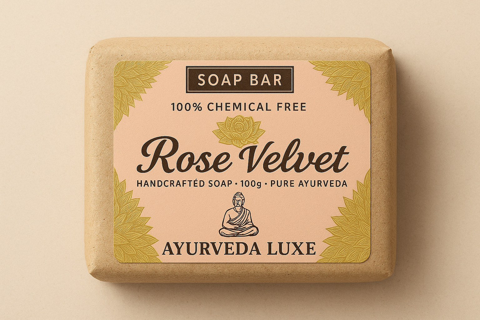 Rose Velvet - Handcrafted Ayurvedic Luxury Soap