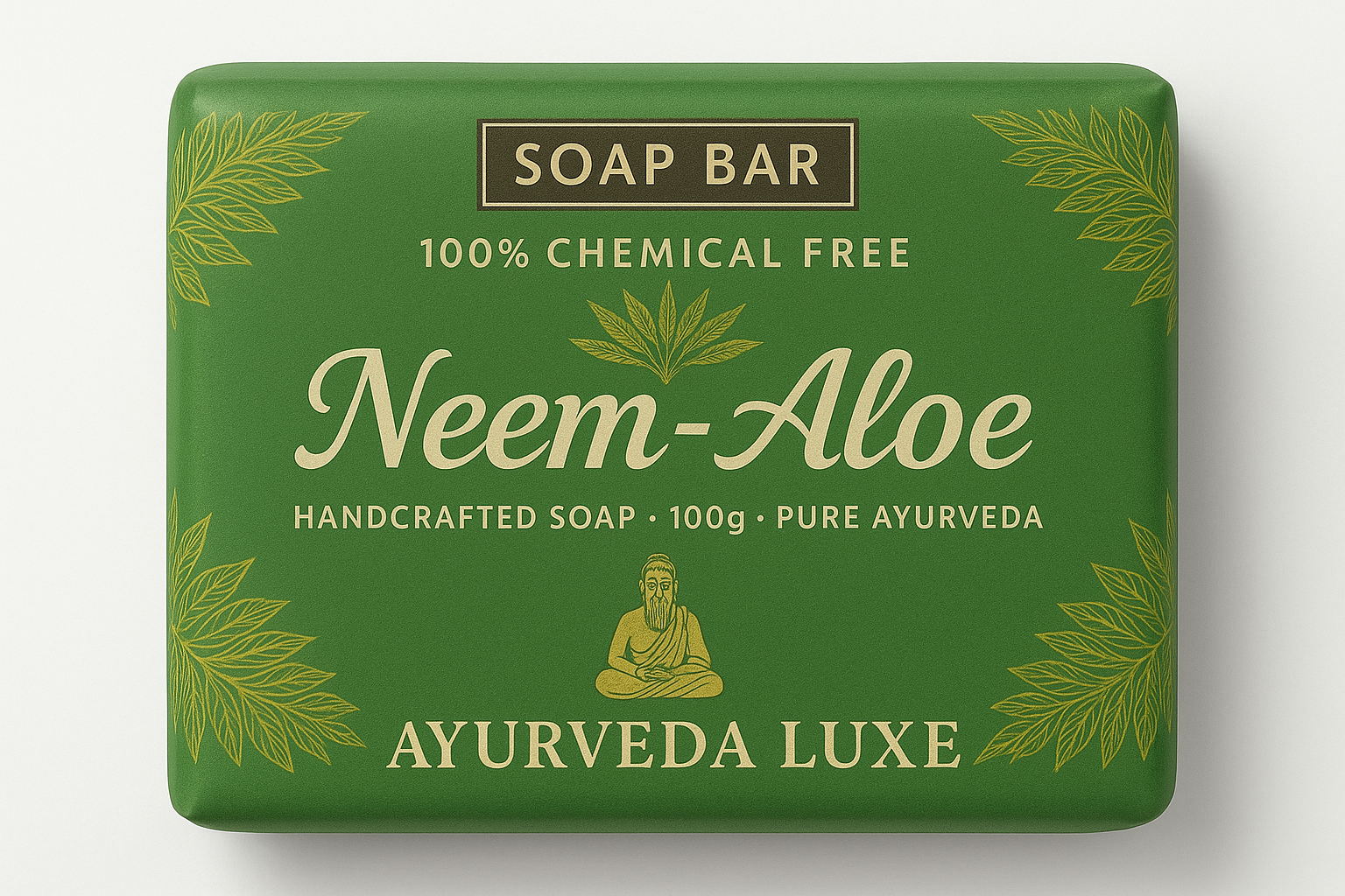Neem Aloe - Handcrafted Ayurvedic Luxury Soap