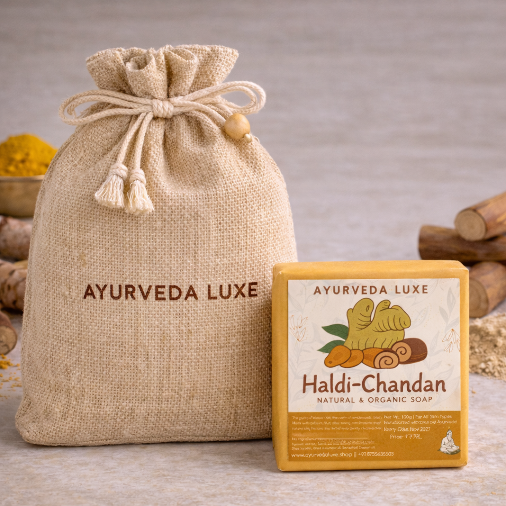 Haldi Chandan Soap -100% Chemical Free Handcrafted Soap