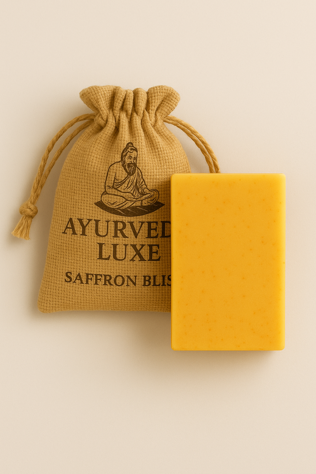 Saffron Bliss – 100% Chemical-Free Handcrafted Soap