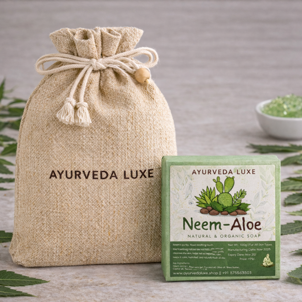 Neem Aloe - 100% Chemical Free Handcrafted Ayurvedic Luxury Soap